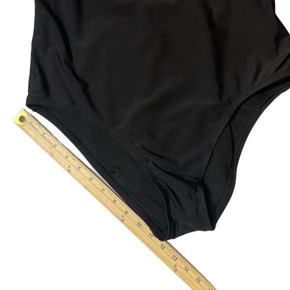 Hurley Womens Black One Piece Swimsuit Size: XXL Strappy Back NWT Swimwear - Picture 15 of 16